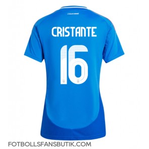 Italien Bryan Cristante #16 Replika Hemmatröja Damer EM 2024 Kortärmad